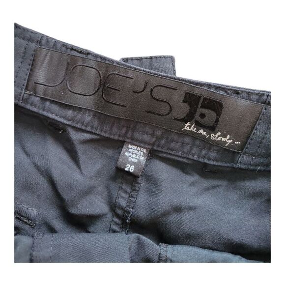 Joe’s Jeans Tapered Casual Cropped Pants with Flap Pockets Size 26 - Picture 3 of 6